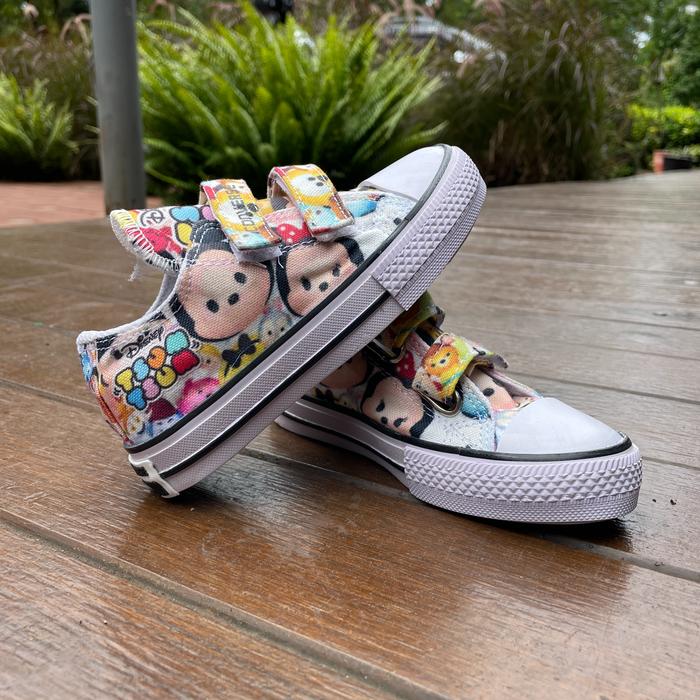 sepatu anak karakter converse disney tsum-tsum