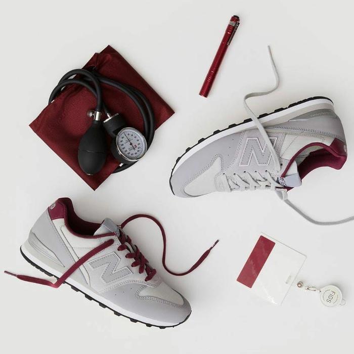 NEW BALANCE 996 x FIGS GREY RED