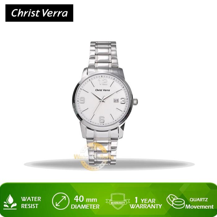 Jam Tangan Christ Verra CV 71112G-11 SLV Original Murah