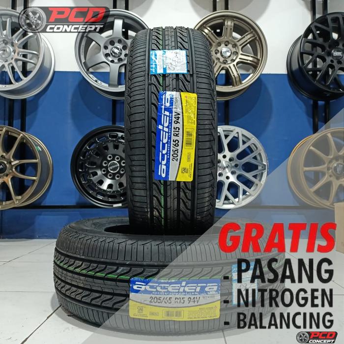 BAN MOBIL STANDAR INOVA R15 205-65 R15 ACCELERA ECO PLUSH BUKAN DUNLOP