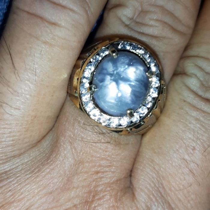 Natural Trapiche sapphire/Traphiche safir