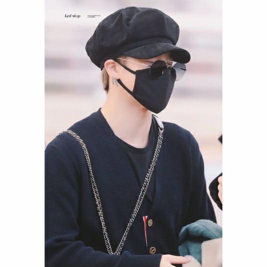 Topi baret Jimin BTS