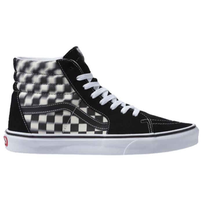 Vans Sk8 Hi Classic Checkerboard Blur - 100% Original / RESMI