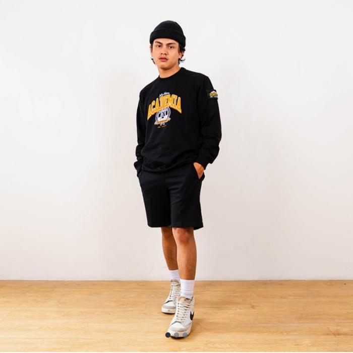 W Essentiels X FTH X My Hero Academia crewneck