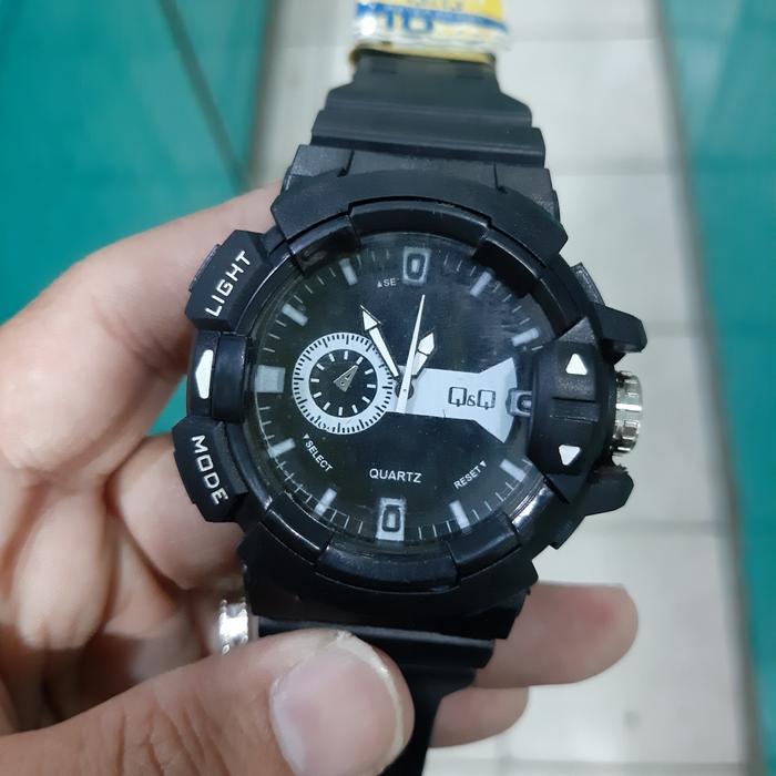 jam tangan qq pria quartz sporty