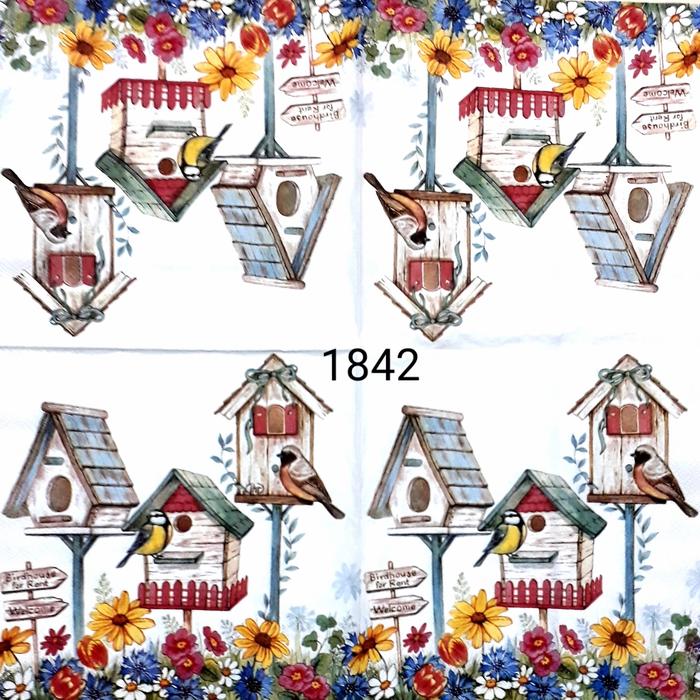 napkin decoupage kode 1842