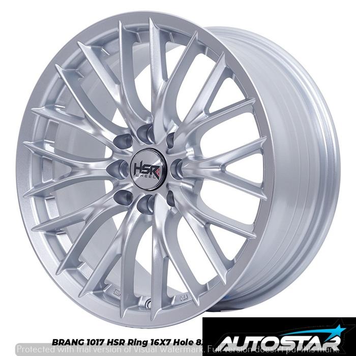velg mobil berkualitas BRANG 1017 FC HSR R16X7 H8X100-114,3 ET40