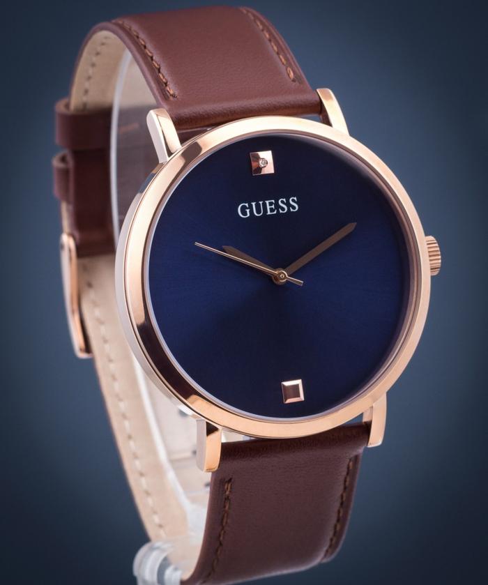 GUESS GW0009G2 SUPERNOVA Analog Brown Leather