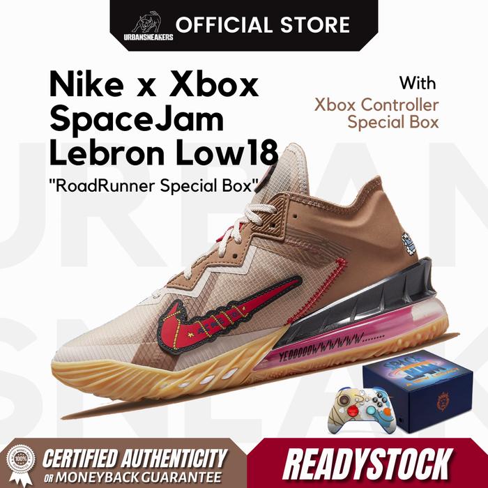 Nike x Xbox x Space Jam x LeBron 18 Low Wile E Roadrunner Special Box