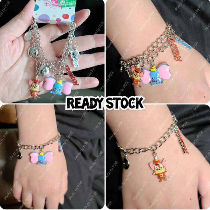 GELANG TANGAN DISNEYLAND DUMBO ISI 2 NHART (ORIGINAL)