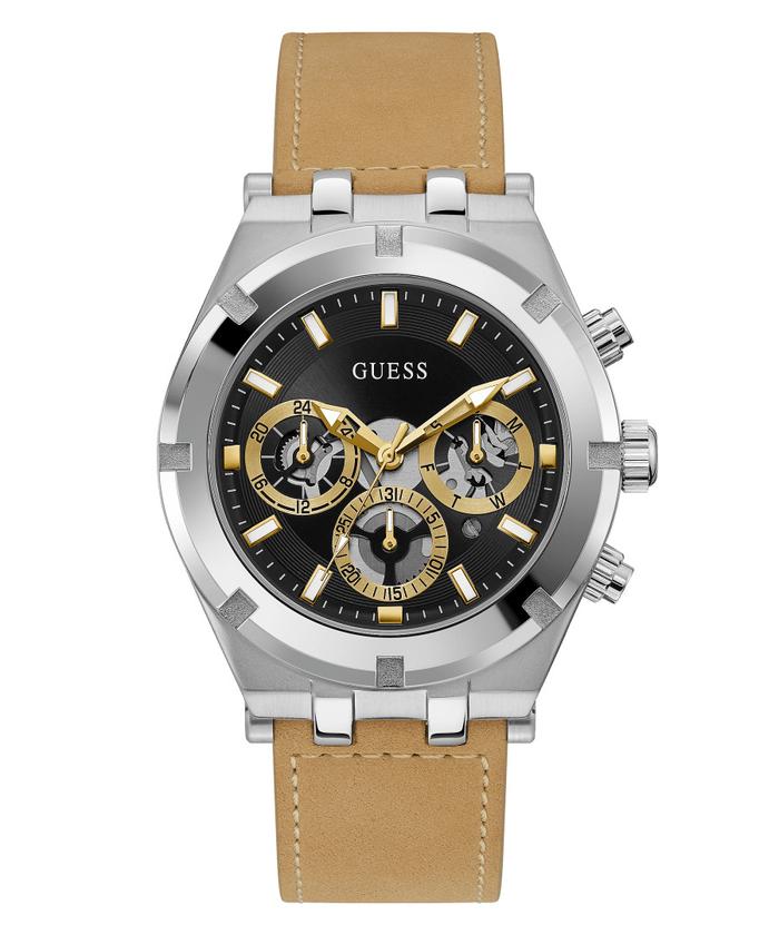 GUESS GW0262G1 CONTINENTAL Pria Analog Brown