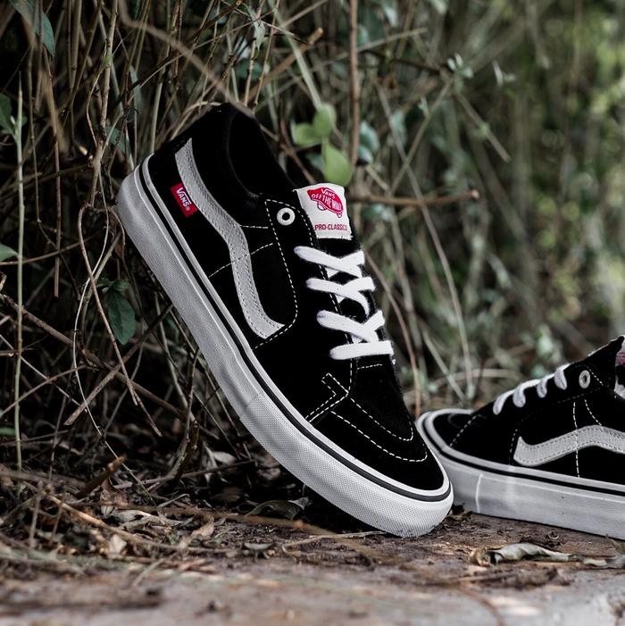 Vans SK8 Low Pro Black White