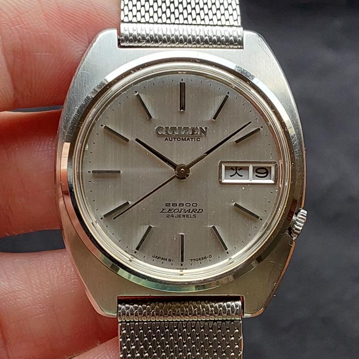 Jam vintage Citizen Leopard