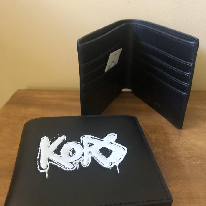 NWT Dompet Pria Michael Kors Cooper Bifold Black