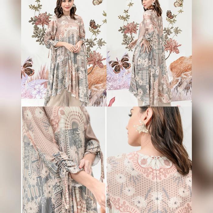 Allegra Tunik Wearing Klamby Shady Lady size S, Sunset size M