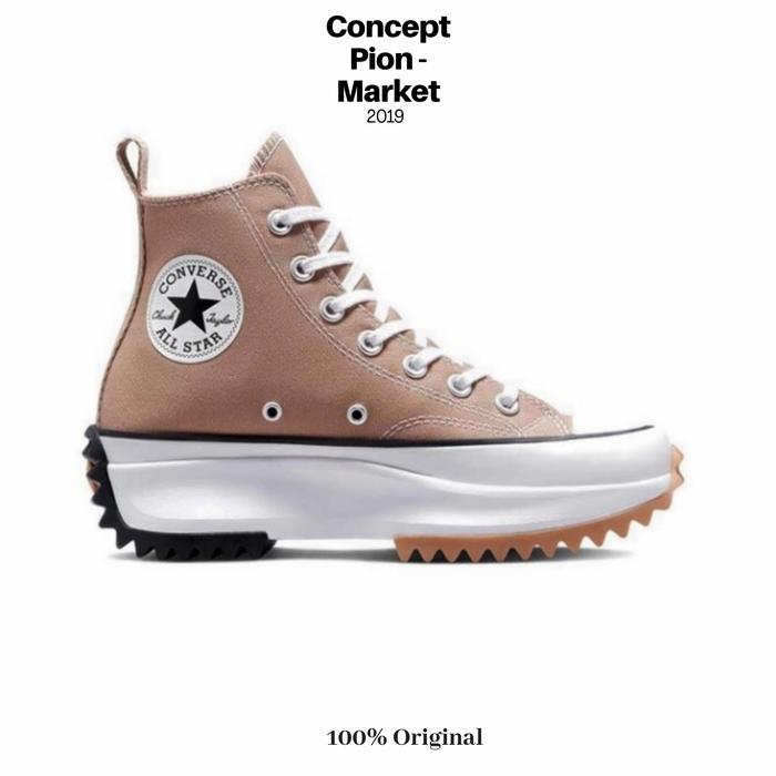 Converse Run Star Hike Recycled Polyester Platform HI Hemp