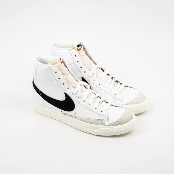 NIKE BLAZER MID 77 VINTAGE WHITE BLACK ORIGINAL BNIB RESMI BQ6806 100