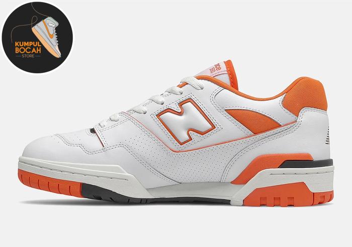 New Balance 550 Syracuse White Orange Original