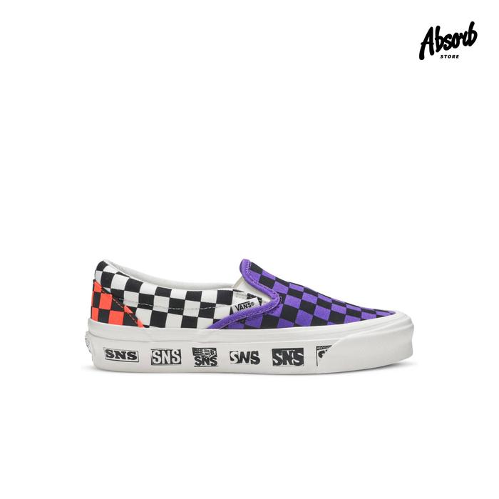 Vans Vault OG Classic Slip-On LX x Sneakersnstuff SNS (Purple)