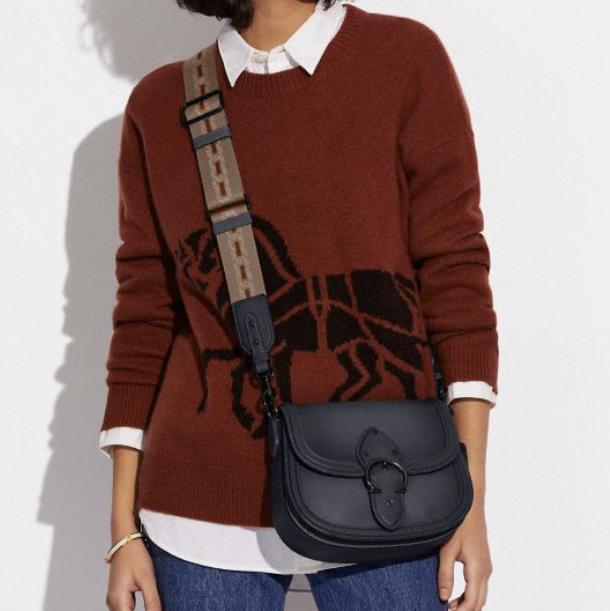 Coach Original Beat Saddle Bag wanita