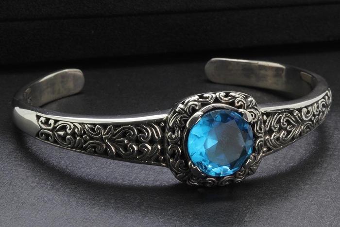 BALI BANGLE BRACELET GELANG BALI GELANG PERAK ASLI 925 HANDMADE