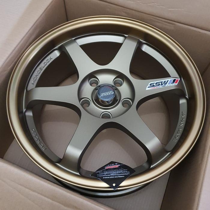 Velg Mobil Te37 Ring 17 SSW S202LP Original Thailand H5x114