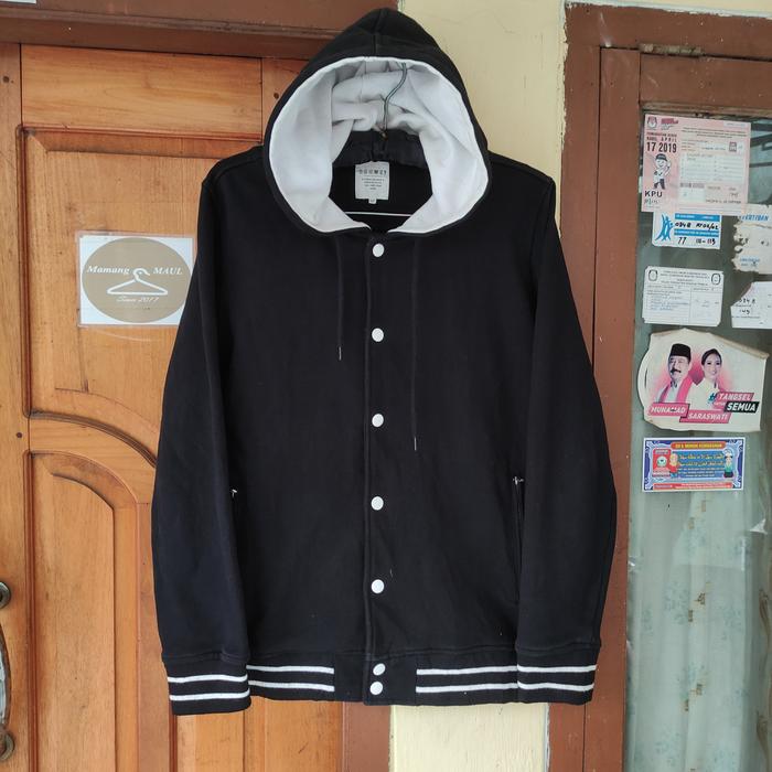 Jual Varsity Hoodie Browny Size M