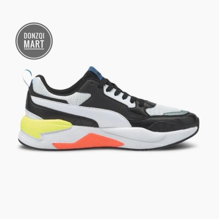 Puma X-Ray 2 Square Unisex Sneakers Shoes - Black/White/Star/Yellow