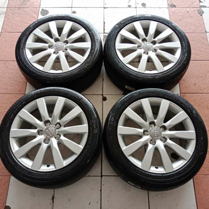 Velg Seken Copotan Mobil Audi A4 ring 17 + Ban Michelin
