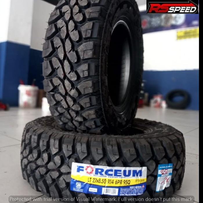 Ban Mobil Off Road Ukuran 27 8,5 Ring 14 Merk Forceum Mt