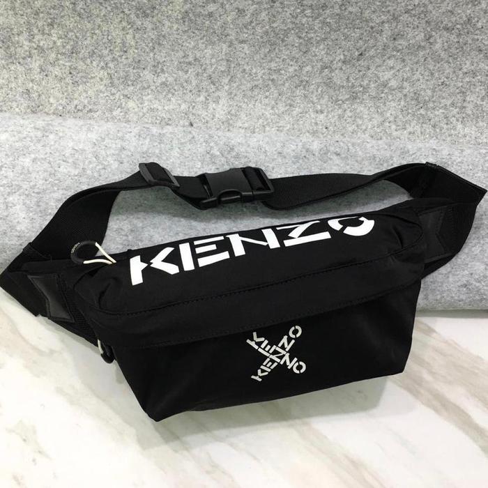 kenzo cross logo waistbag
