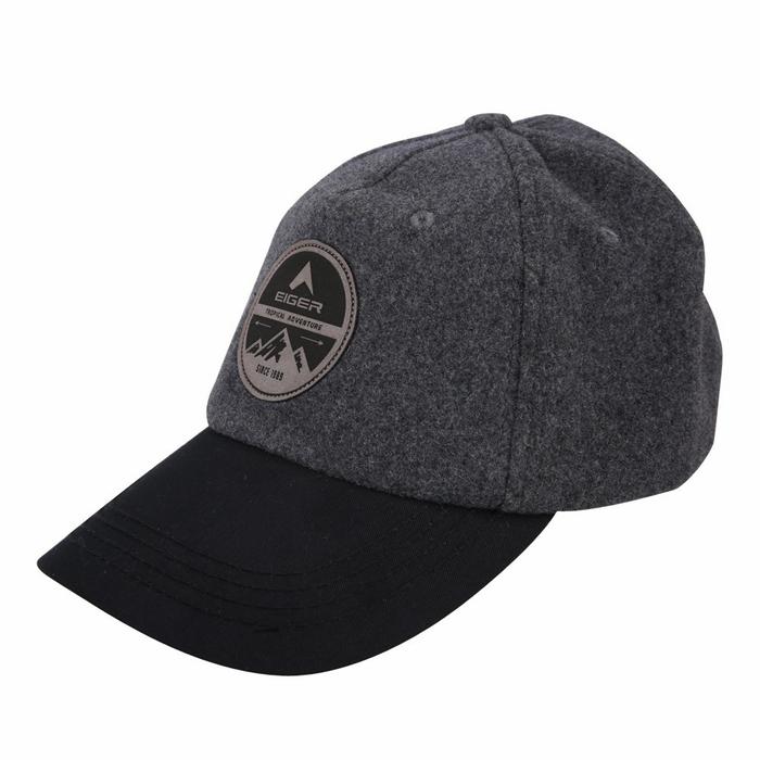 Topi Eiger T.Baseball Cadet Cap Brown Topi Baseball Snapback Comando