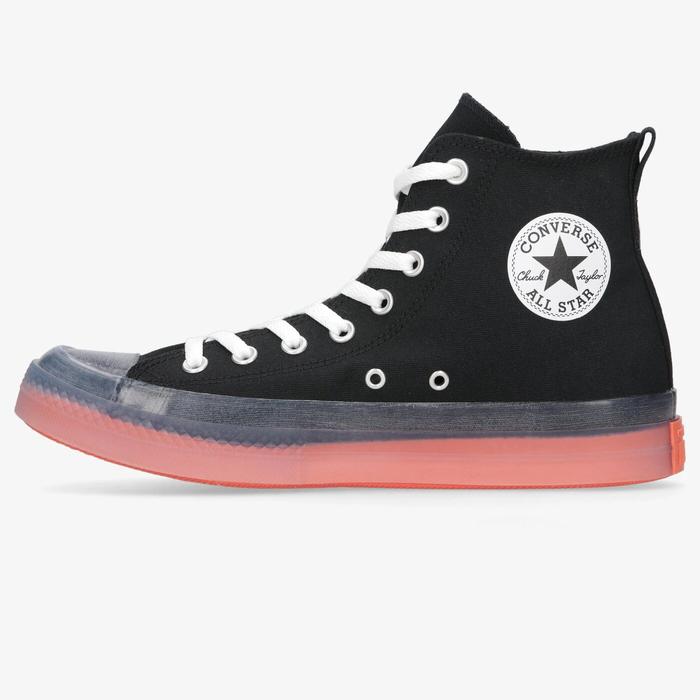 Converse CTAS CX Hi Stretch Canvas Black Clear Wild Mango