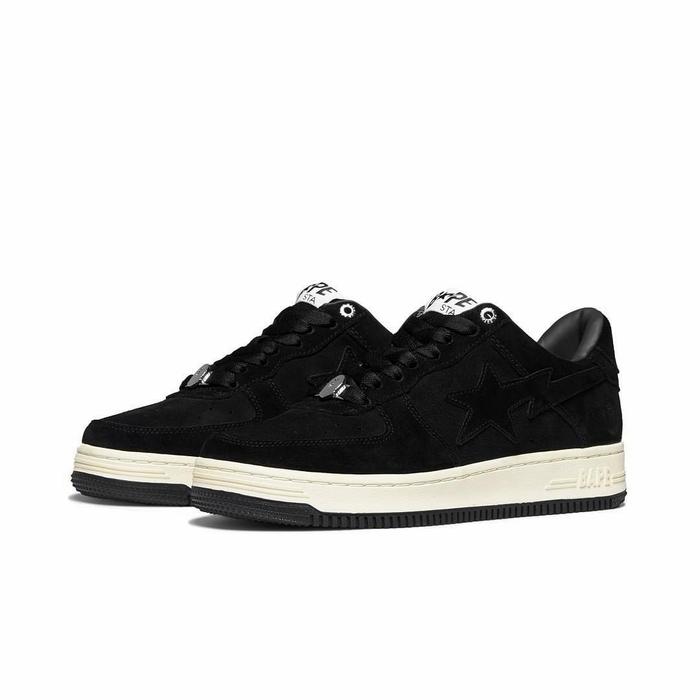 BAPESTA BAPE STA Low Suede "Black"