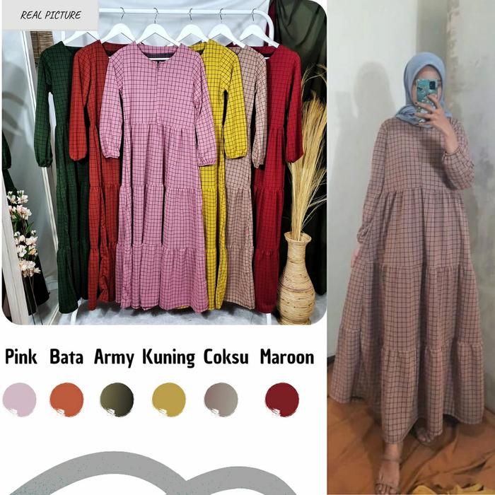 gamis rumbai busui