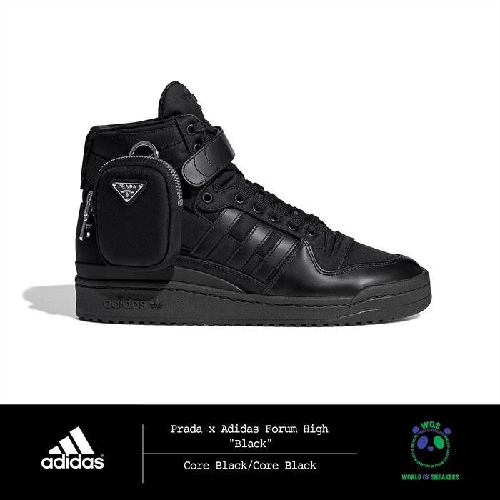 Prada x Adidas Forum High “Black”