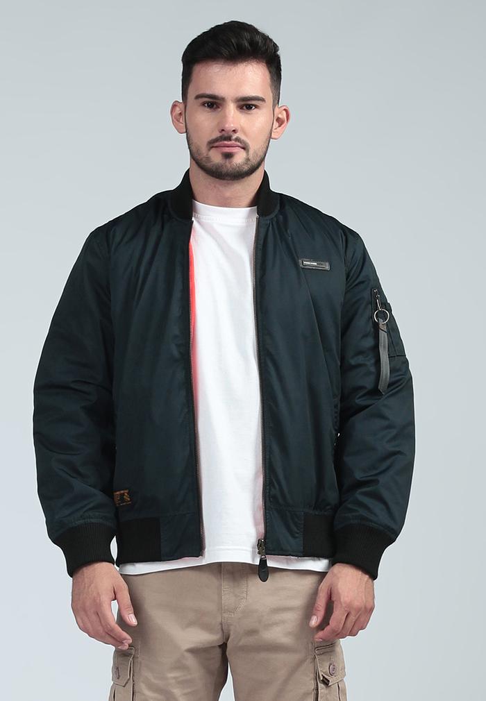Jaket Bomber Bolak Balik Original MGEE 3451C Outdoor Battle Dark Navy