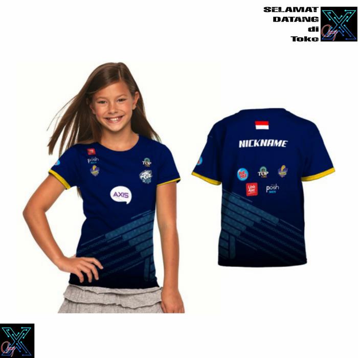 Baju Kaos Jersey Evos Esport PUBG Mobile Legend FF Free Fire Anak 2022