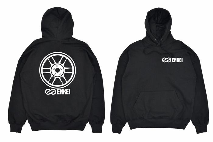 JAKET HOODIE VELG ENKEI RACING OTOMOTIF BIG SIZE JUMBO