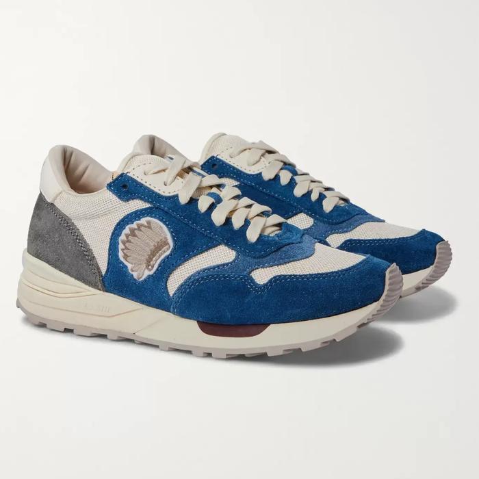 Visvim Roland Jogger Blue Suede Original
