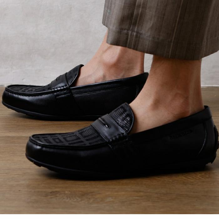 Sepatu pantofel pria BOCOROCCO U. Falco cal 313 hitam