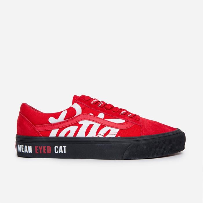 Vans x Patta Old Skool Vault OG LX High Risk Red Black Original Resmi