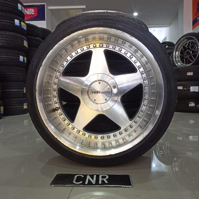 velg mobil hsr ring 17 model celong plus ban ( bekas )