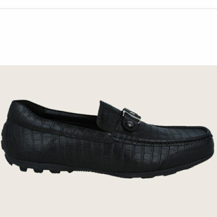 Sepatu pantofel pria BOCOROCCO U. Falco Cal 305 hitam Original