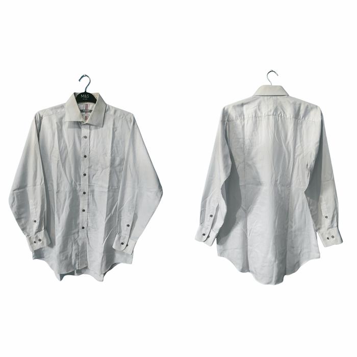 Kemeja Formal Second Branded Marie Claire Homme L - XL