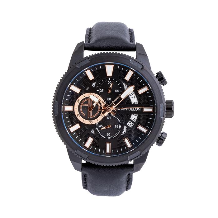 Jam Tangan Alain Delon Jam Tangan Pria AD430-1732CB Original