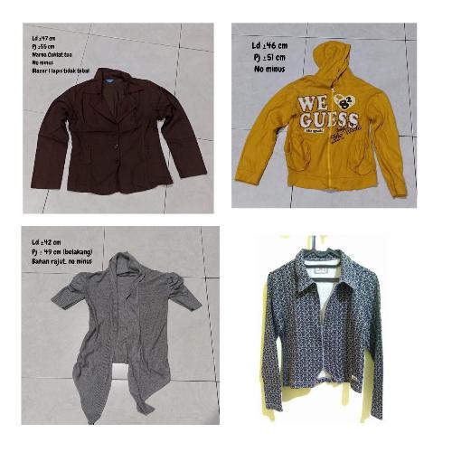 Preloved Jaket / Blazer Preloved / Cardigan Preloved/ Thrift