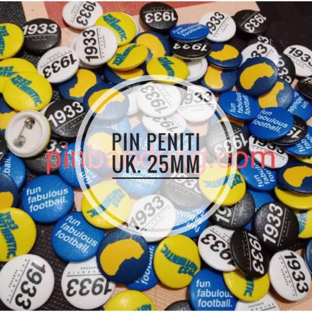cetak pin custom 25mm murah/ cetak pin murah/pin custom murah