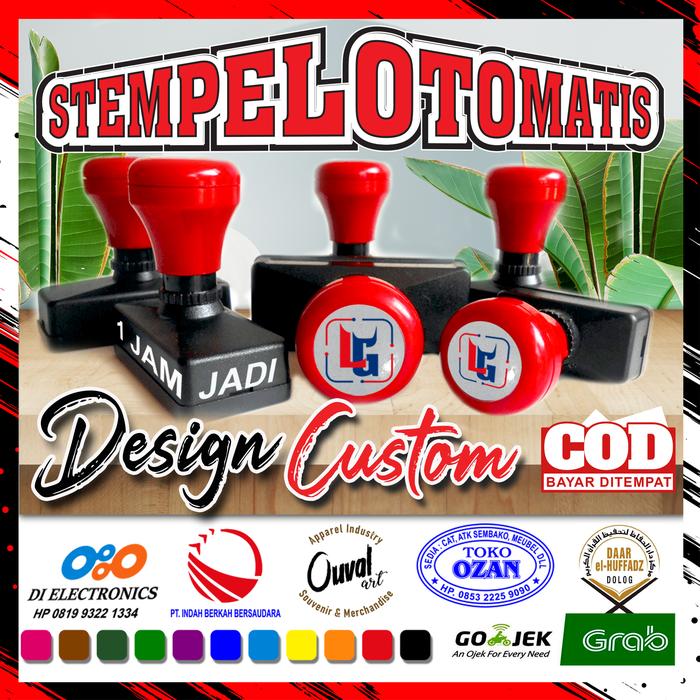 Stempel Otomatis 2 rna - BESAR