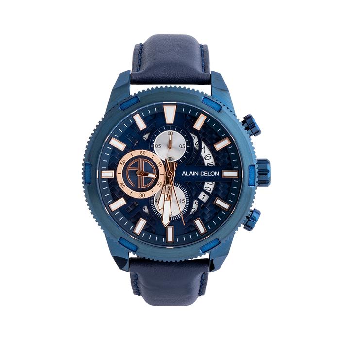 Jam Tangan Alain Delon Jam Tangan Pria AD430-1882C Original